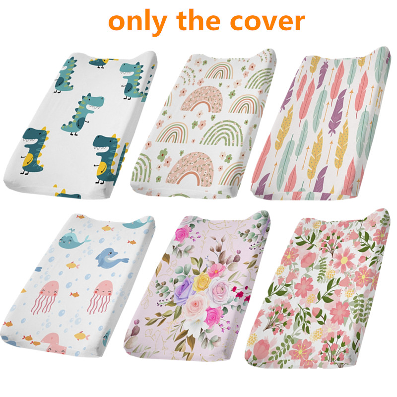 Changing Table Topper - Soft Cotton Baby Diaper Changing Pad