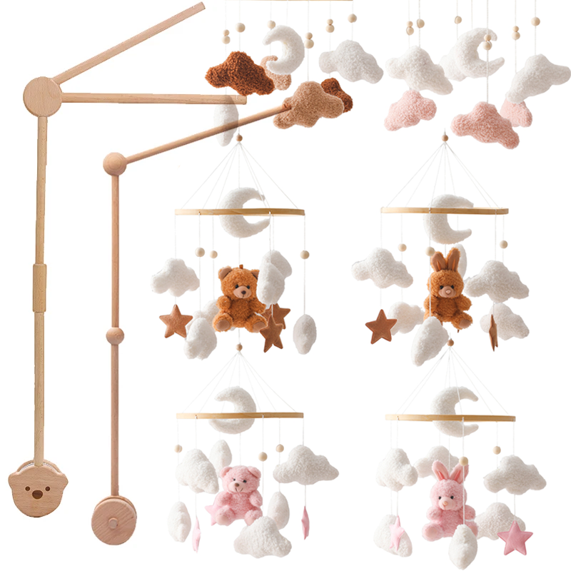 Crib Mobile Musical - Baby Crib Mobile Bed Bell Toys
