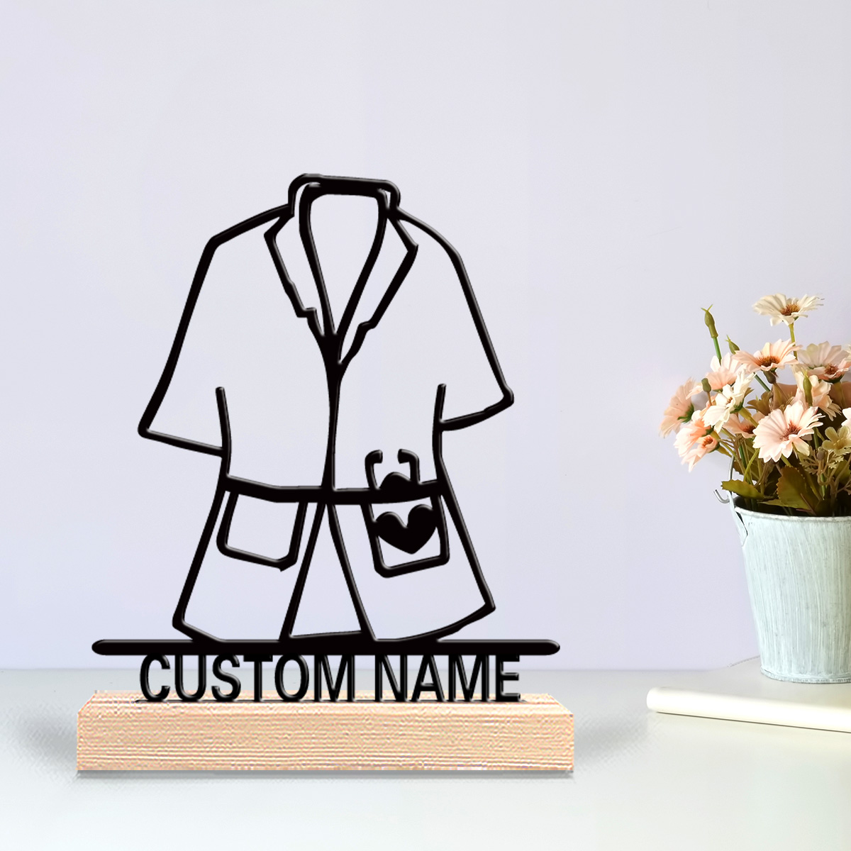 Baby Nursery Nurse - 1pc Fun Personalized Custom nurse uniform
