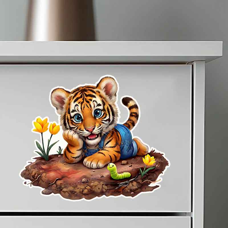 Woodland Baby in Garden Mural  – обзор и цена Baby Nursery Mural Wallpaper