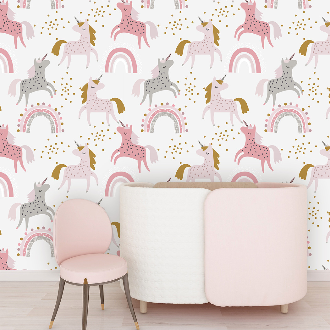 Nursery Wallpaper Baby Girl Bo – обзор и цена Baby Nursery Jungle Animals