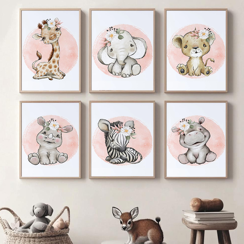 Animal Baby Floral Jungle Safa – обзор и цена Baby Nursery Jungle Animals