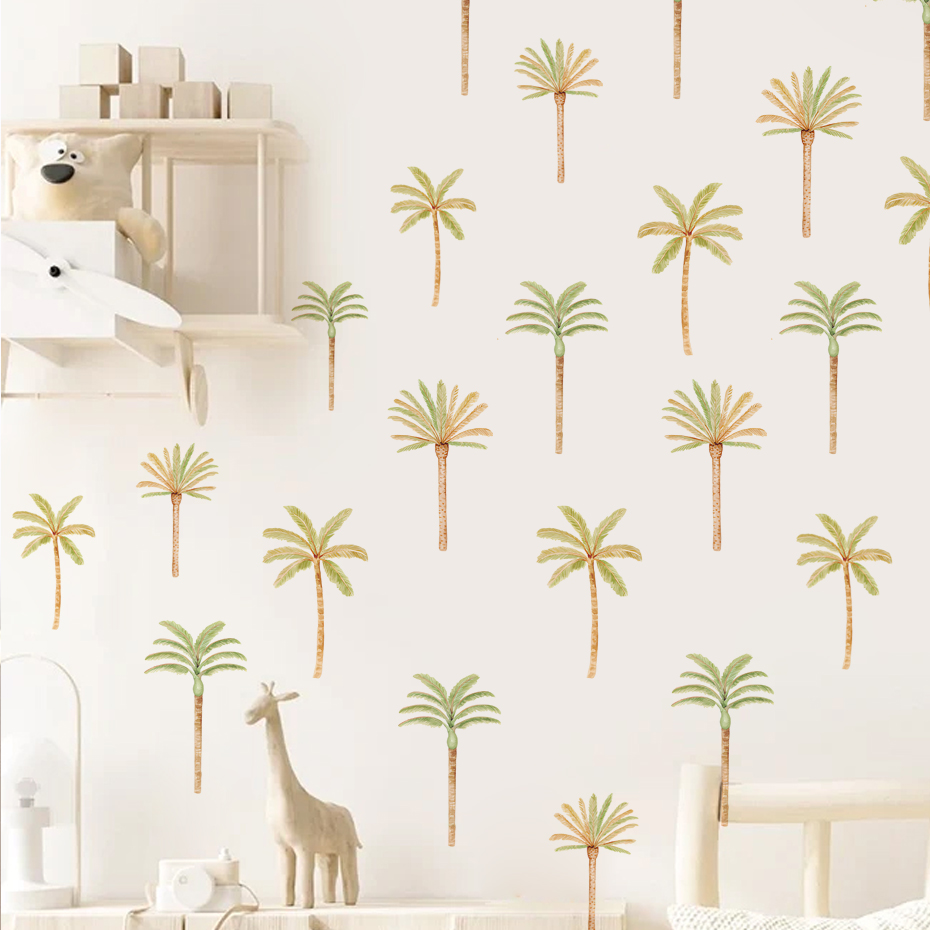 Boho Coconut Palm Tree Wall St – обзор и цена Baby Nursery Tree