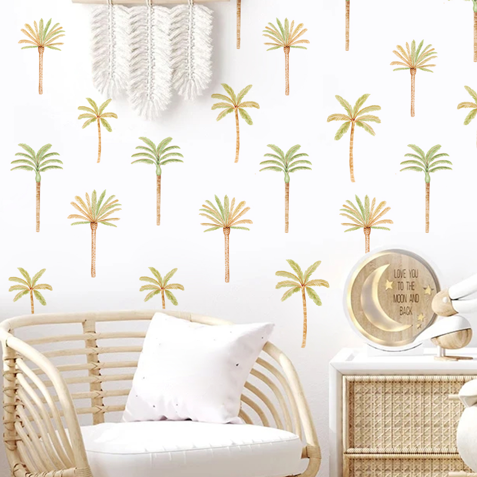 Boho Coconut Palm Tree Wall St – обзор и цена Baby Nursery Tree