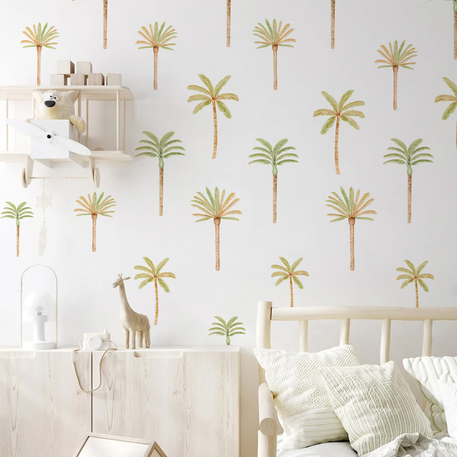 Boho Coconut Palm Tree Wall St – обзор и цена Baby Nursery Tree