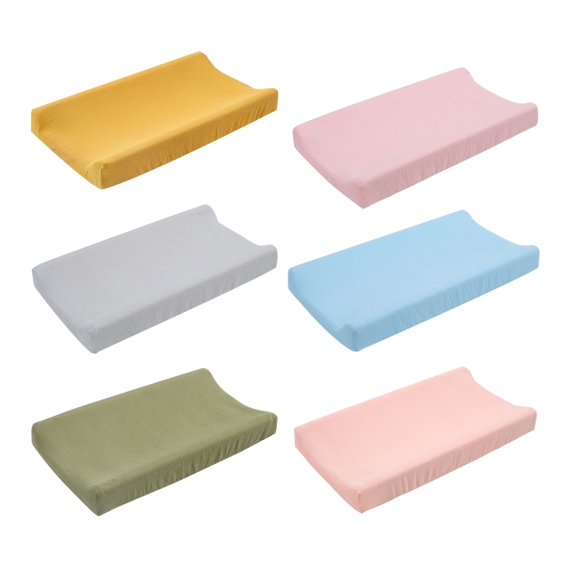 Solid Color Baby Diaper Changi – обзор и цена Changing Table Topper