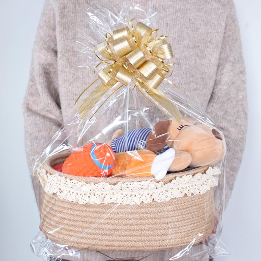 Small Brown Jute Woven Storage – обзор и цена Baby Nursery Bags