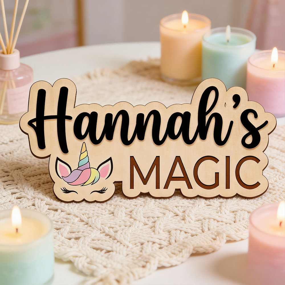 Custom Unicorn Magic Name Door – обзор и цена Baby Nursery Themes Girl