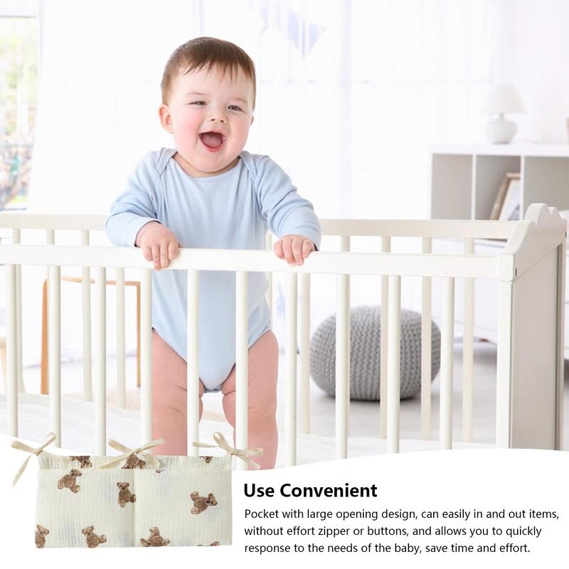 Baby Crib Organizer Cot Caddy  – обзор и цена Baby Nursery Bags