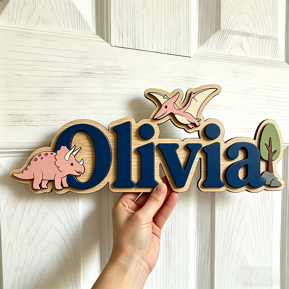 Personalized Dinosaur Name Sig – обзор и цена Baby Nursery Usa