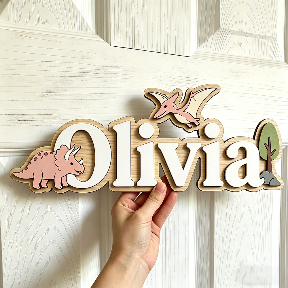 Personalized Dinosaur Name Sig – обзор и цена Baby Nursery Usa