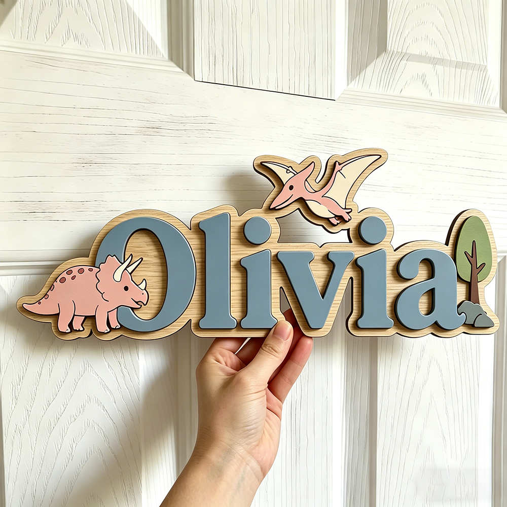 Personalized Dinosaur Name Sig – обзор и цена Baby Nursery Usa