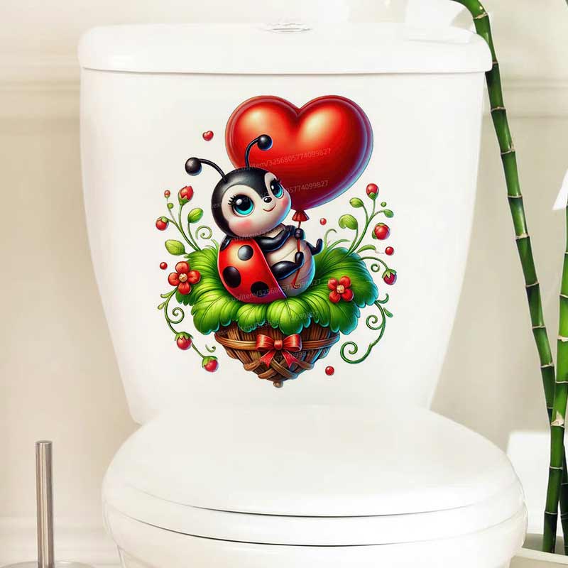 Cute Ladybug Wall Sticker Baby – обзор и цена Baby Nursery Mural Wallpaper