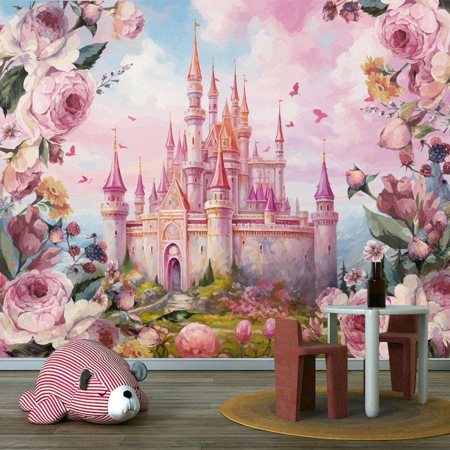 8+ Cartoon Nursery Flower Cast – обзор и цена Baby Nursery Mural Wallpaper