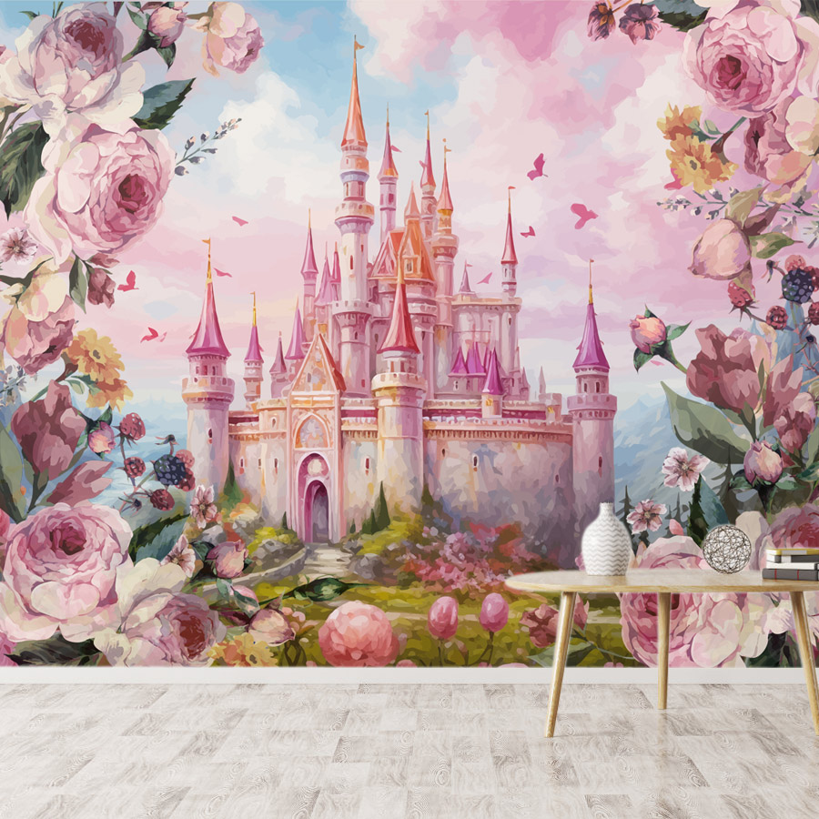 8+ Cartoon Nursery Flower Cast – обзор и цена Baby Nursery Mural Wallpaper