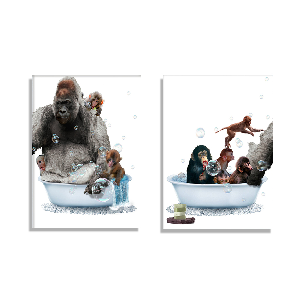 Gorilla Nursery Tub Print, Bab – обзор и цена Baby Nursery Zoo Animals