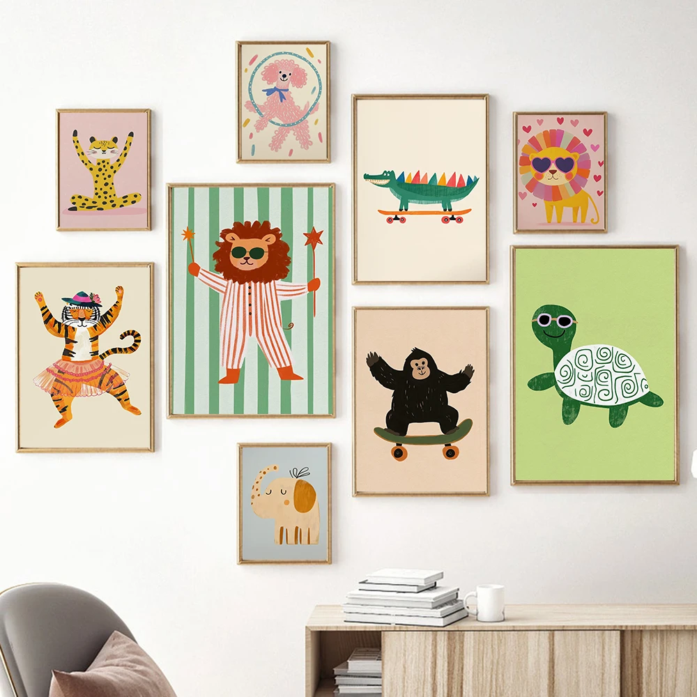 Minimalist Canvas Posters Yoga – обзор и цена Baby Nursery Elephant