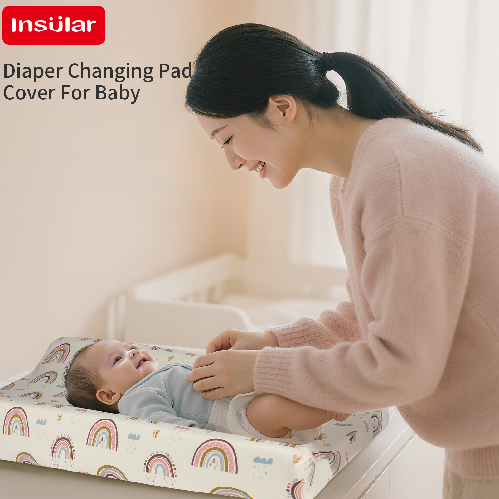 Pure Cotton Cushion Reusable C – обзор и цена Changing Table Topper