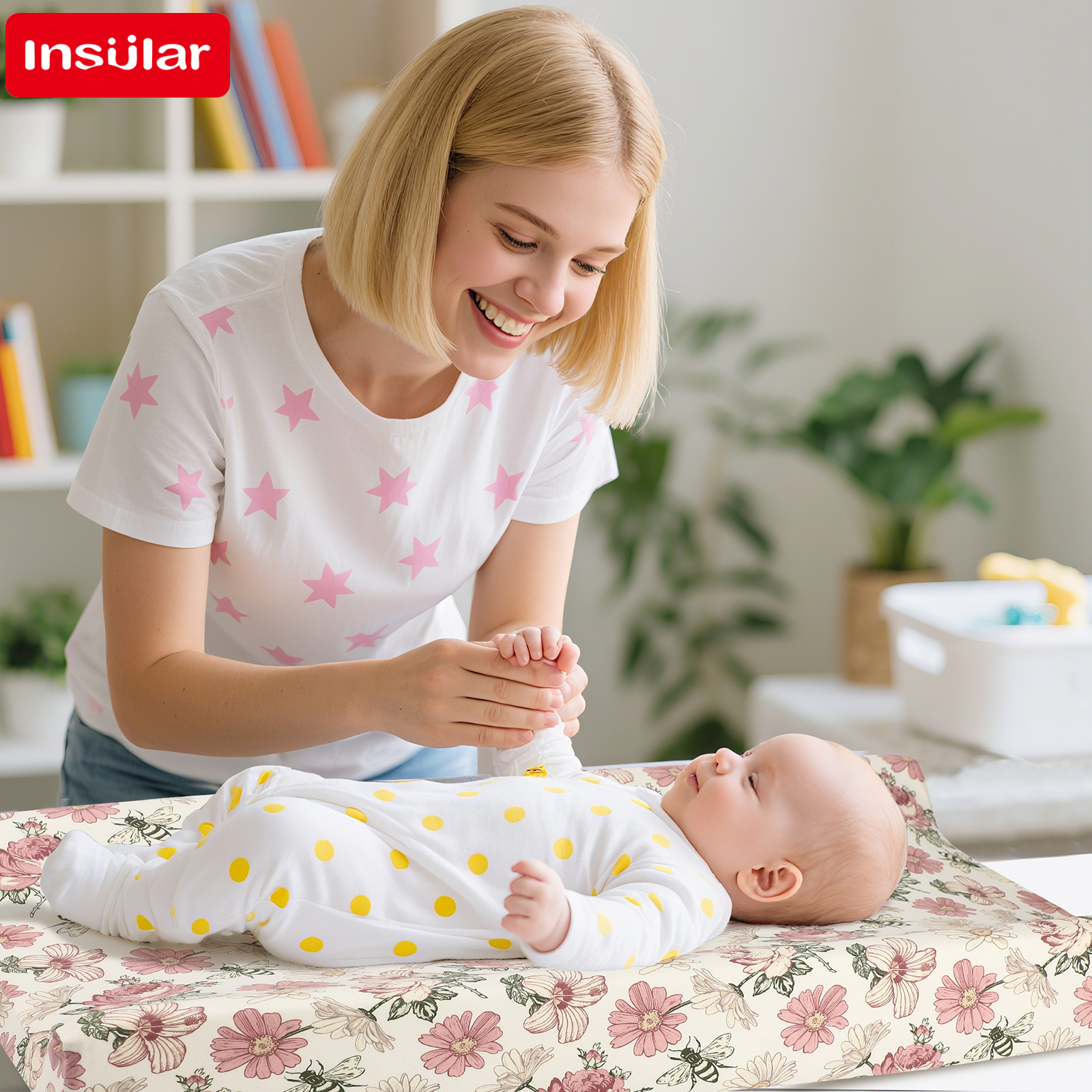 Pure Cotton Cushion Reusable C – обзор и цена Changing Table Topper