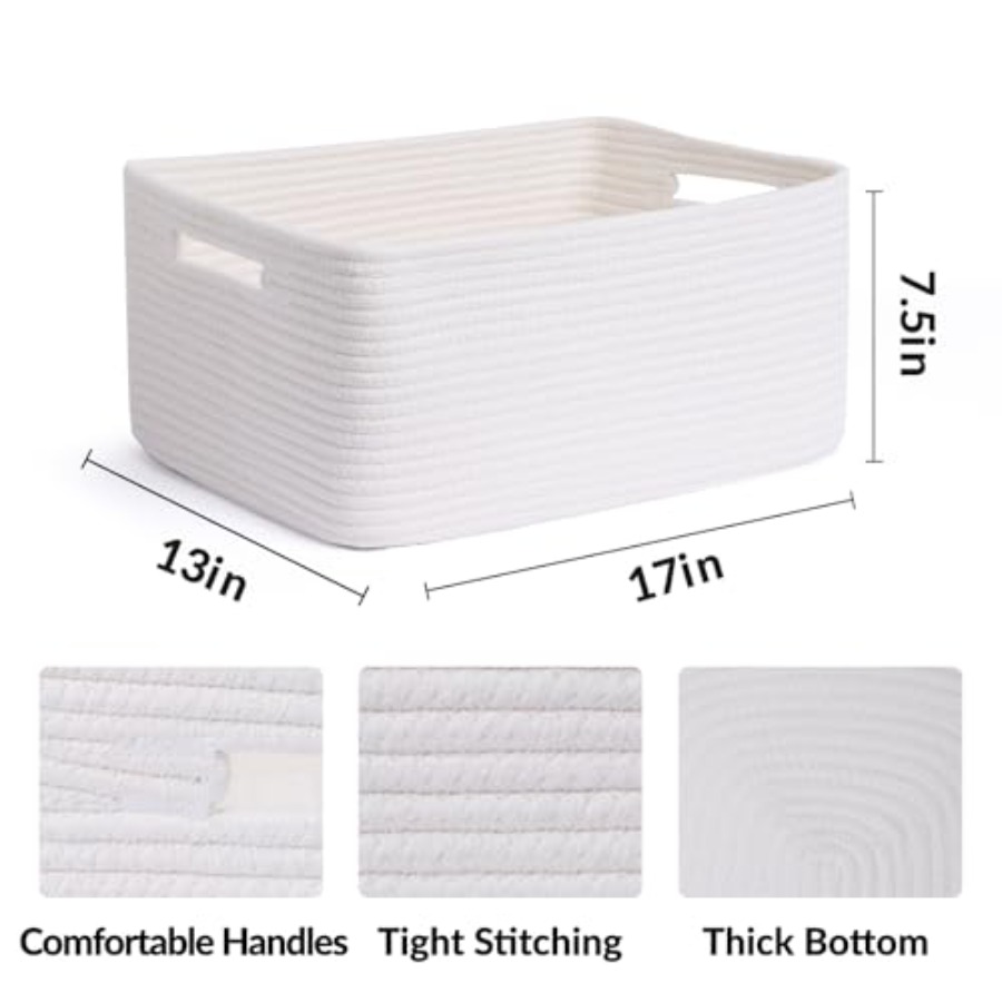 Large Storage Baskets for Orga – обзор и цена Baby Nursery Shelves