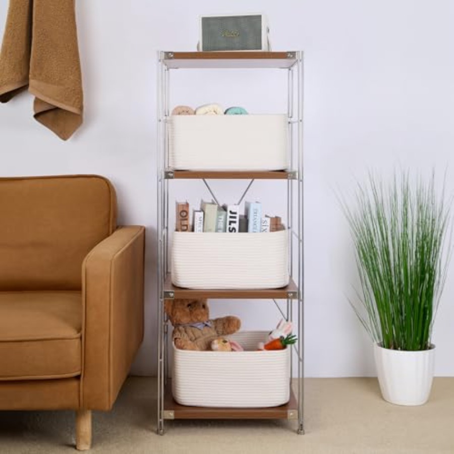 Large Storage Baskets for Orga – обзор и цена Baby Nursery Shelves