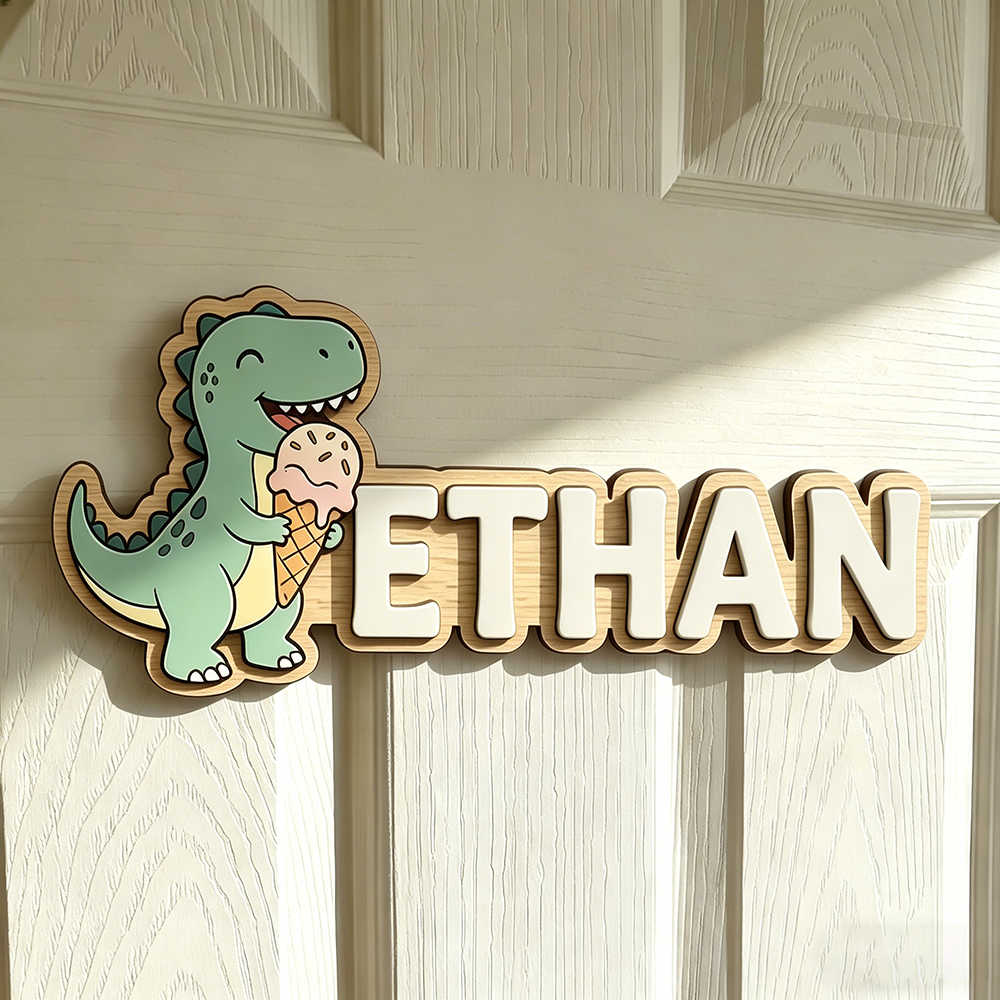 Whimsical Ice Cream Dinosaur C – обзор и цена Baby Nursery Usa