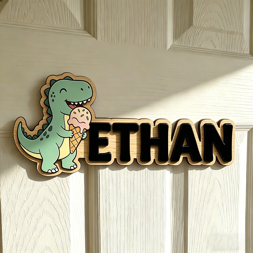 Whimsical Ice Cream Dinosaur C – обзор и цена Baby Nursery Usa