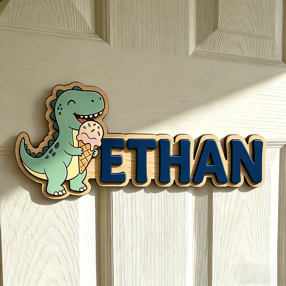 Whimsical Ice Cream Dinosaur C – обзор и цена Baby Nursery Usa