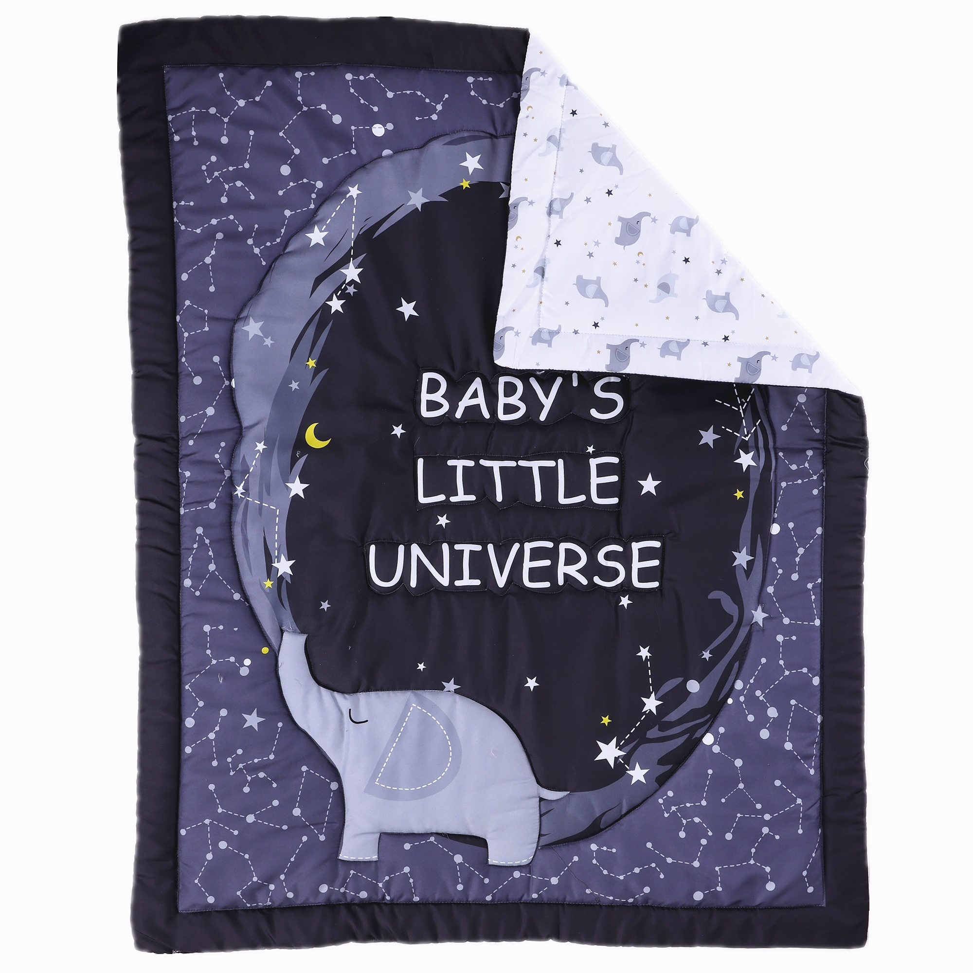 3Pcs Cosmic theme newborn Crib – обзор и цена Baby Nursery Themes Girl