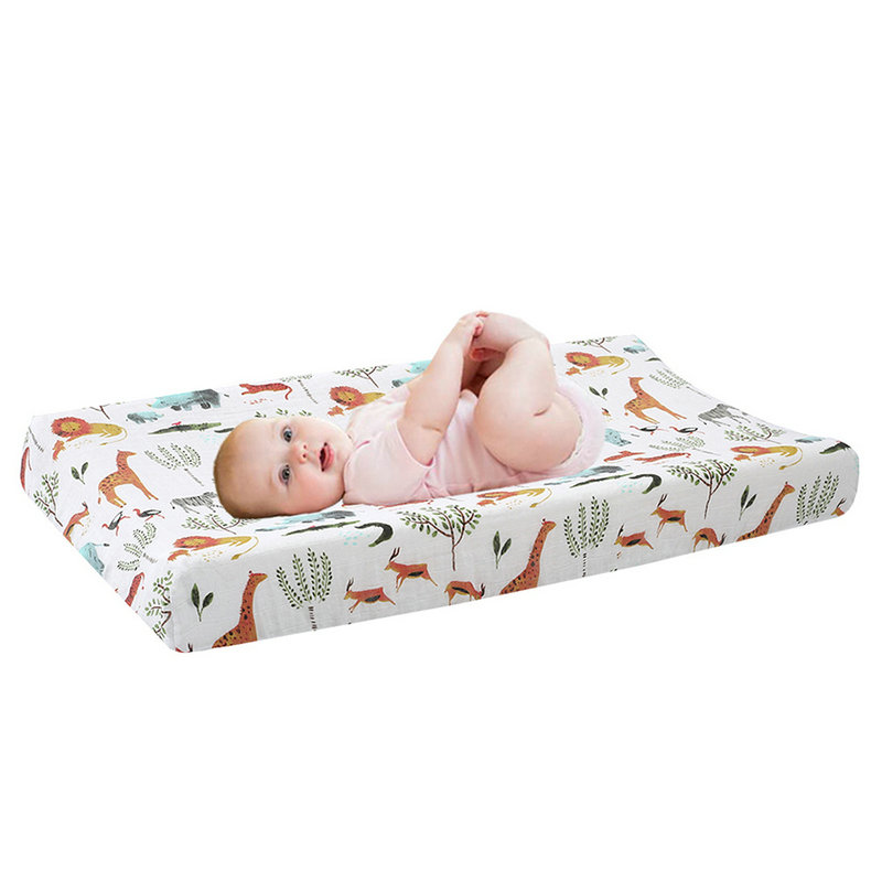 Diaper Changing Pad Cover Prin – обзор и цена Changing Table Topper