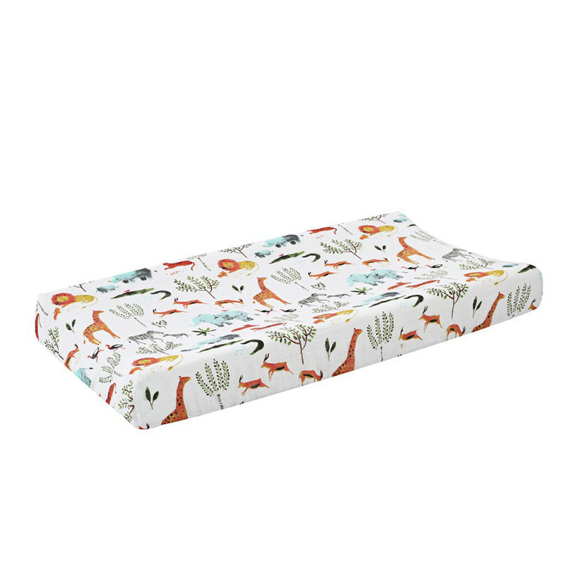 Diaper Changing Pad Cover Prin – обзор и цена Changing Table Topper