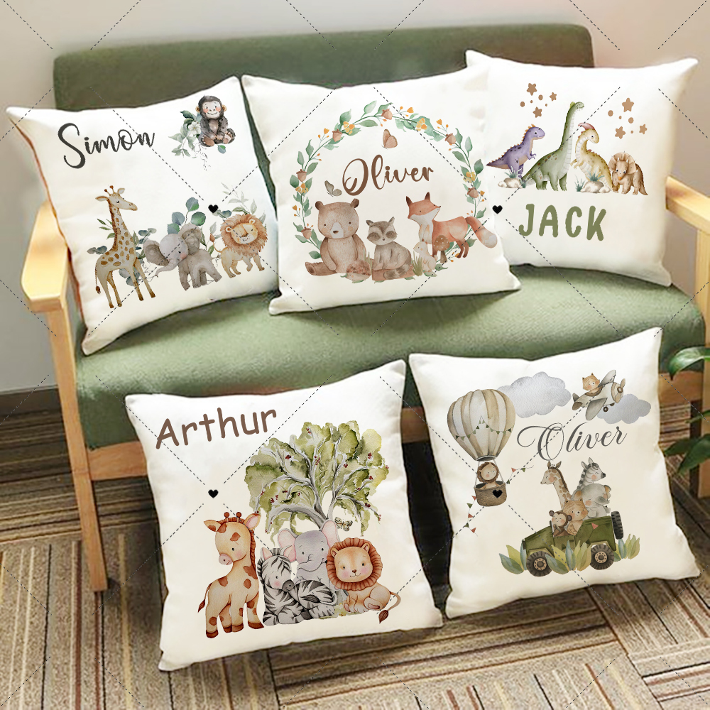 Personalised Woodland Animal P – обзор и цена Baby Nursery Jungle Animals
