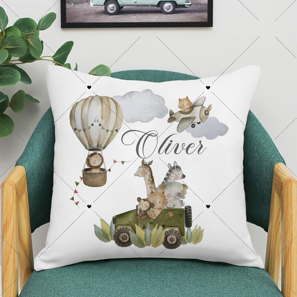 Personalised Woodland Animal P – обзор и цена Baby Nursery Jungle Animals