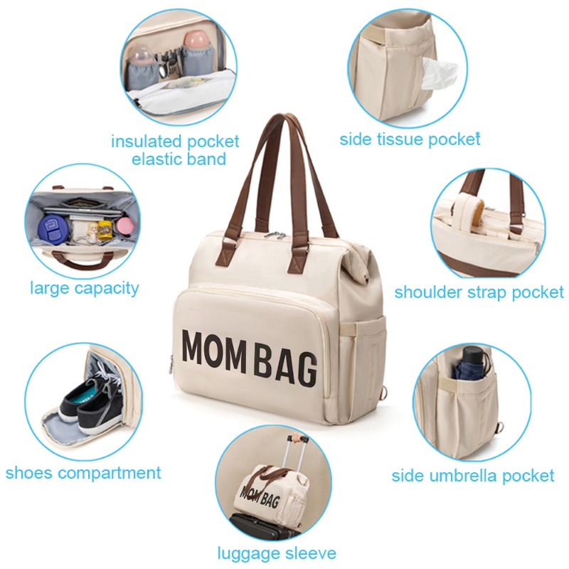 3pcs/set Baby Diaper Bag Baby  – обзор и цена Baby Nursery Bags