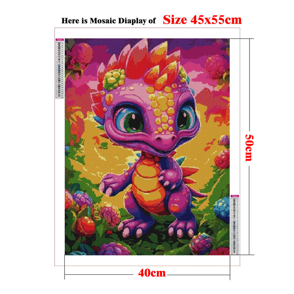 5D Diamond Painting Dinosaur F – обзор и цена Baby Nursery Embroidery
