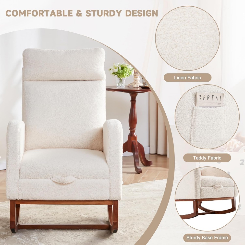 Rocking Chair Nursery Chair wi – обзор и цена Baby Nursery Nurse