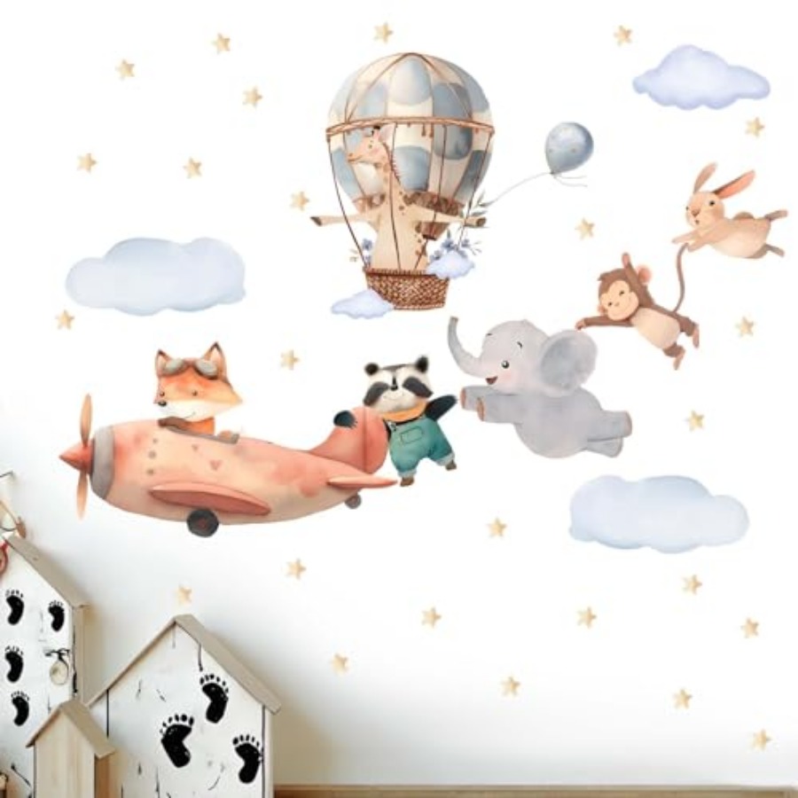 Wall Stickers for Nursery: Bab – обзор и цена Baby Nursery Elephant