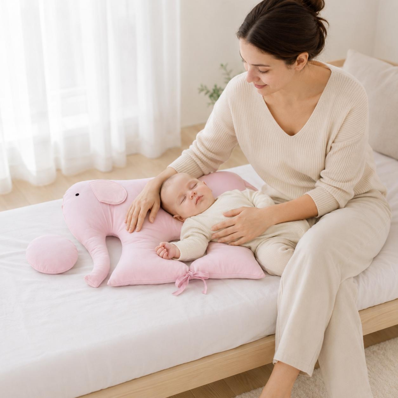 Elephant Baby Pillow Removable – обзор и цена Baby Nursery Nurse