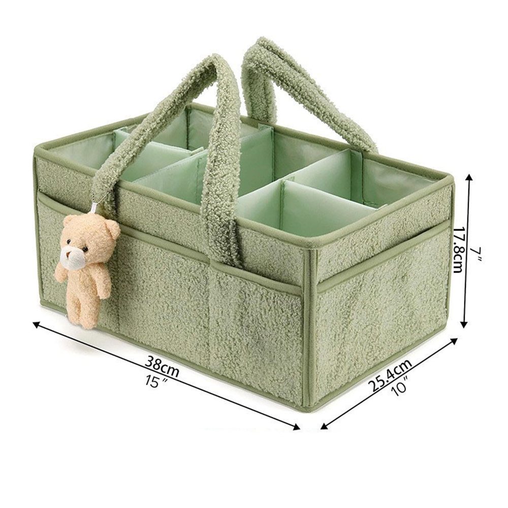 PANGDUBE Plush Diaper Stackers – обзор и цена Baby Nursery Bags