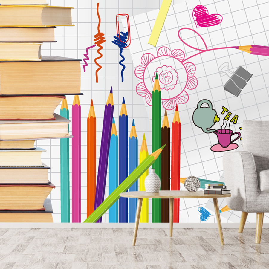 Custom Easy to Apply Peel and  – обзор и цена Baby Nursery Mural Wallpaper