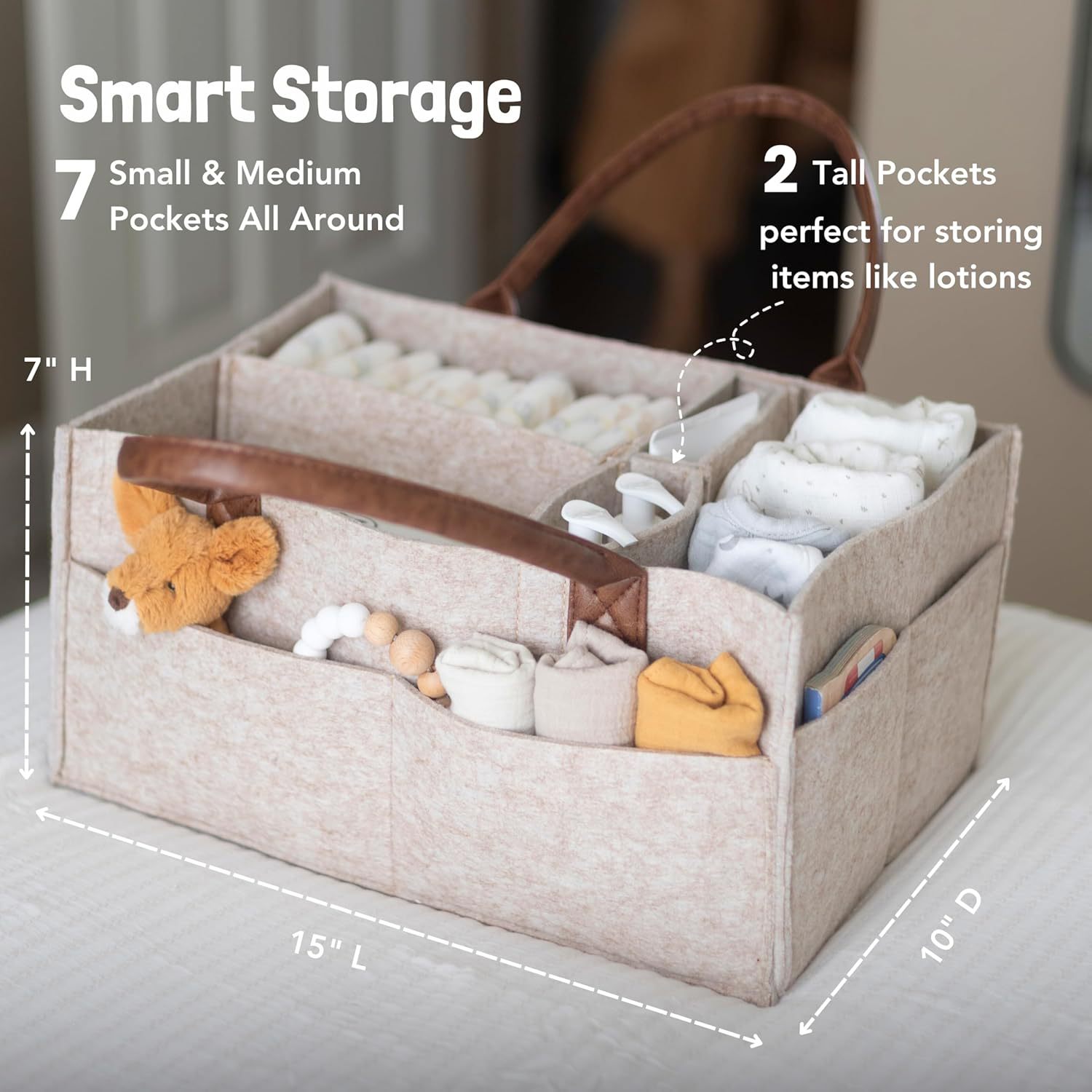 Baby Felt Storage Nursery Orga – обзор и цена Baby Nursery Bags
