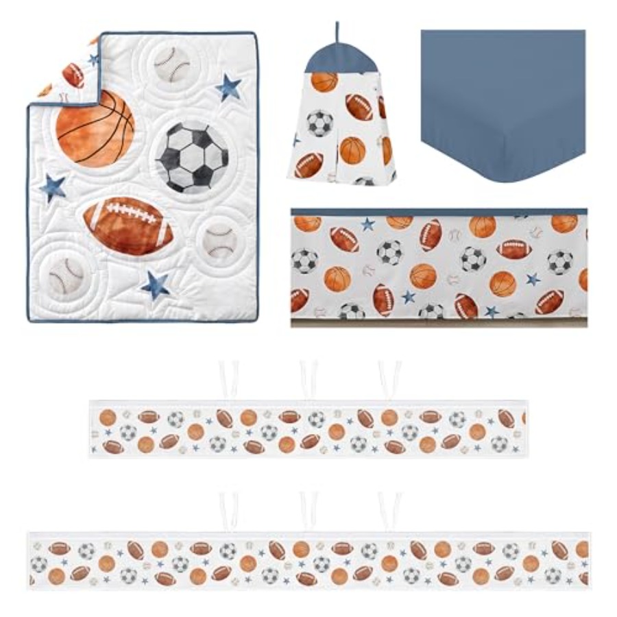 Sports Theme Boy Baby Crib Bed – обзор и цена Baby Nursery Themes Boy