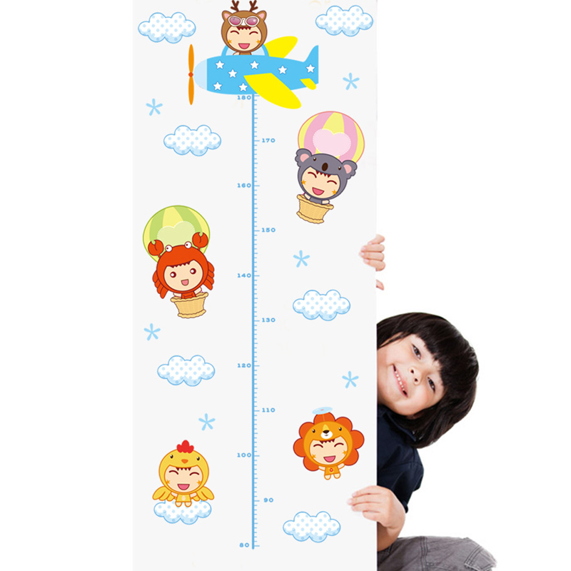 Cartoon Children Height Wall S – обзор и цена Baby Nursery Mural Wallpaper