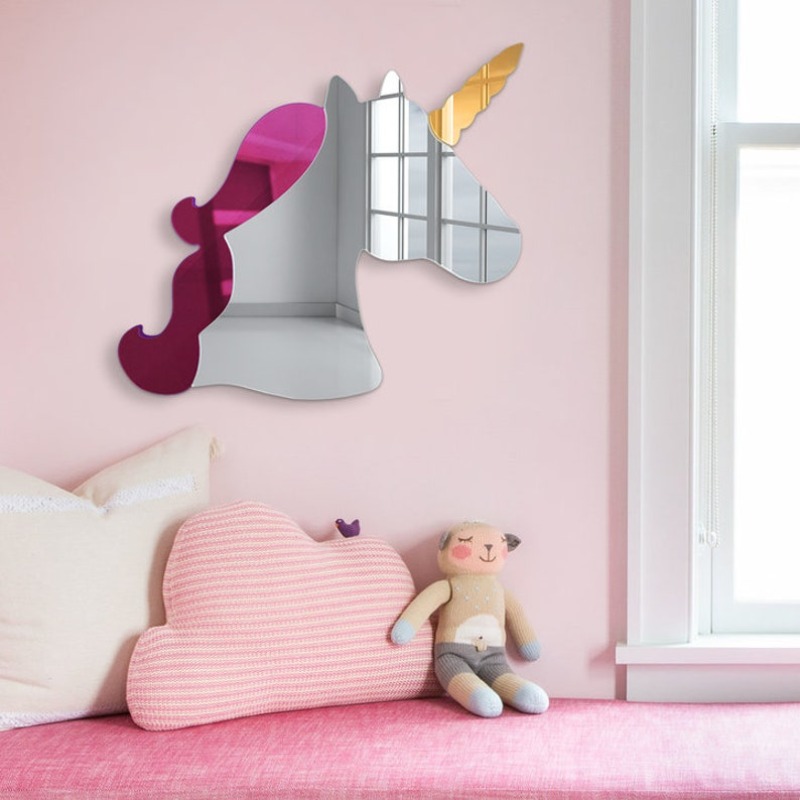 3D Acrylic Unicorn Wall Art Mi – обзор и цена Baby Nursery Themes Girl
