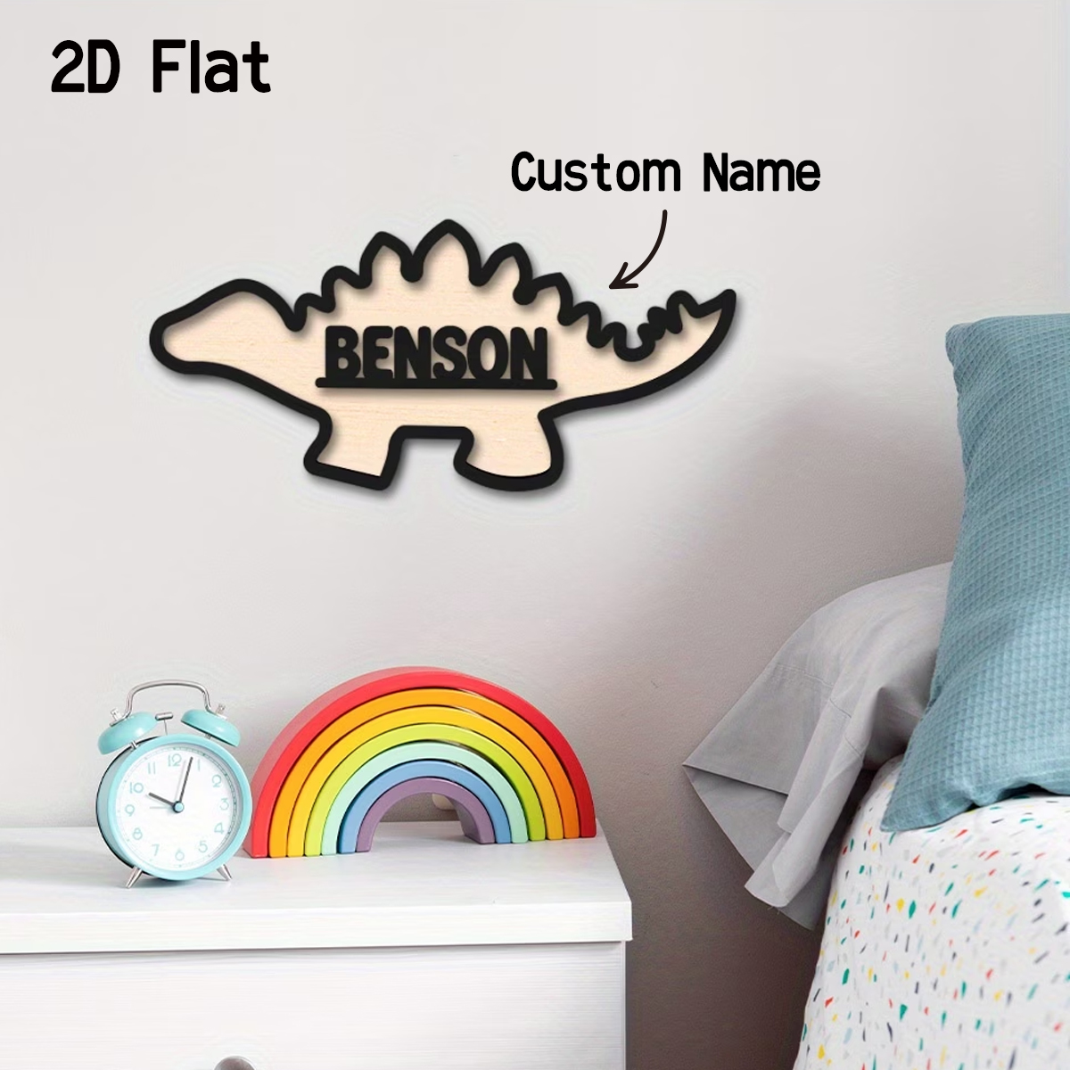 1Pc Cutom Dinosaur Wooden Acry – обзор и цена Baby Nursery Usa