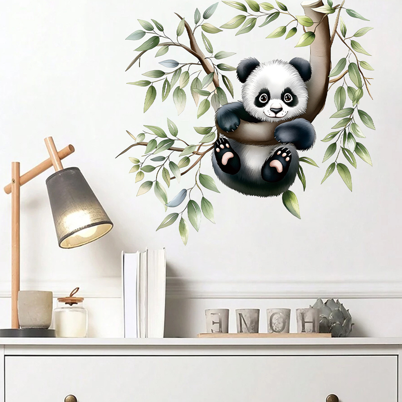 Cute Animal Poster Baby Panda  – обзор и цена Baby Nursery Tree