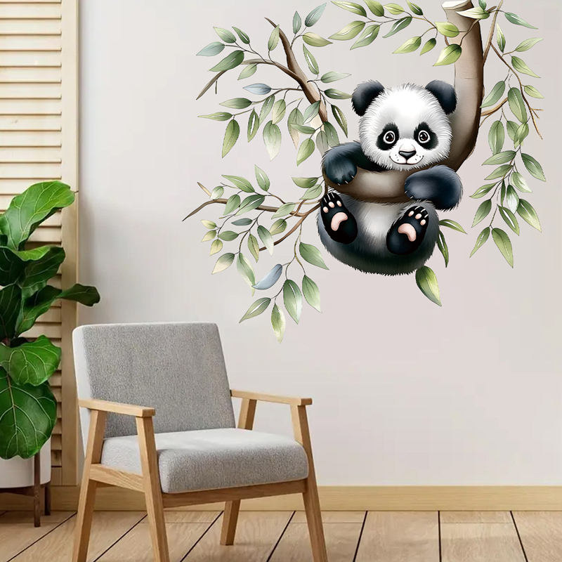 Cute Animal Poster Baby Panda  – обзор и цена Baby Nursery Tree