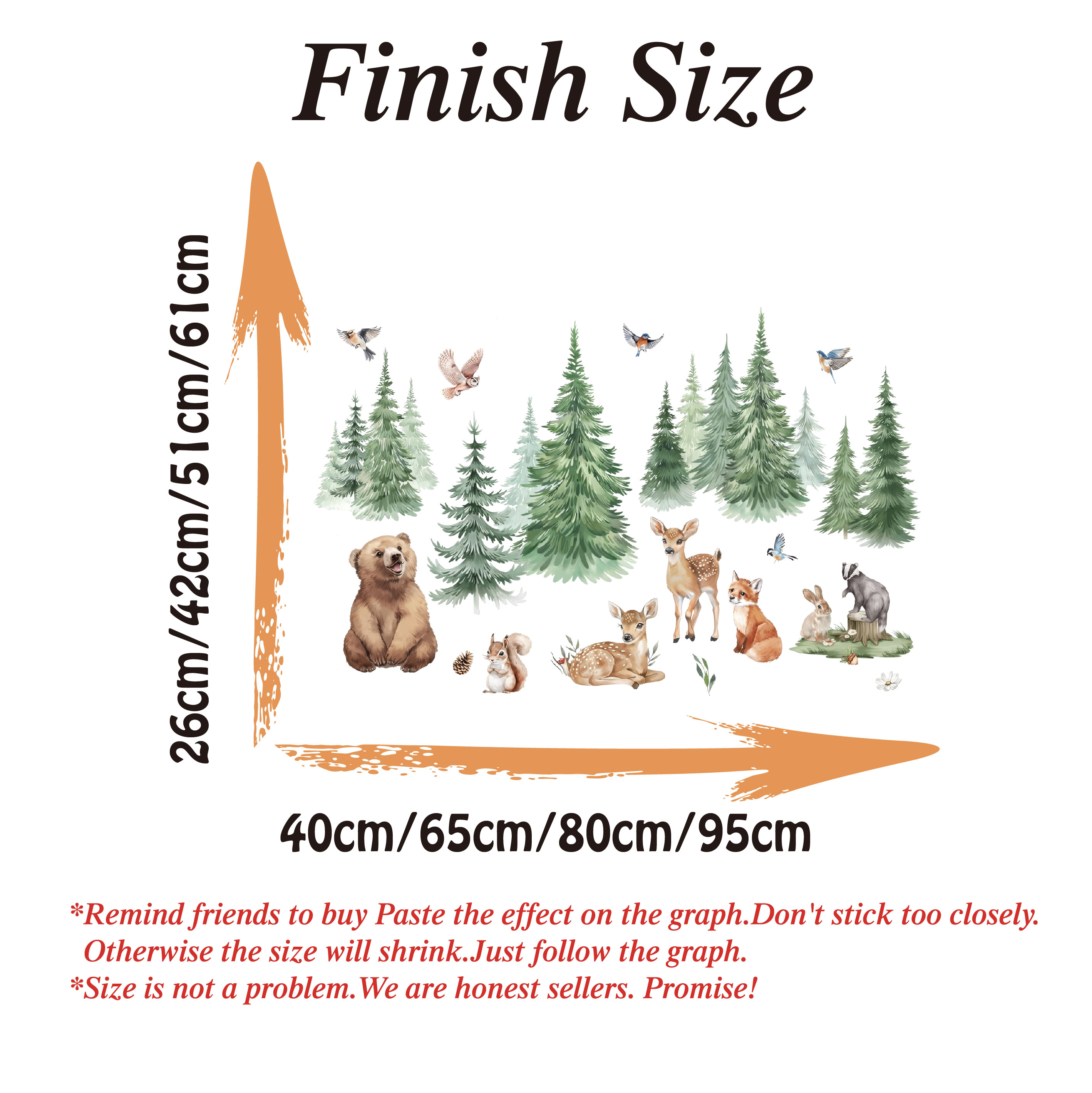 Large Pine Tree Jungle Animals – обзор и цена Baby Nursery Tree