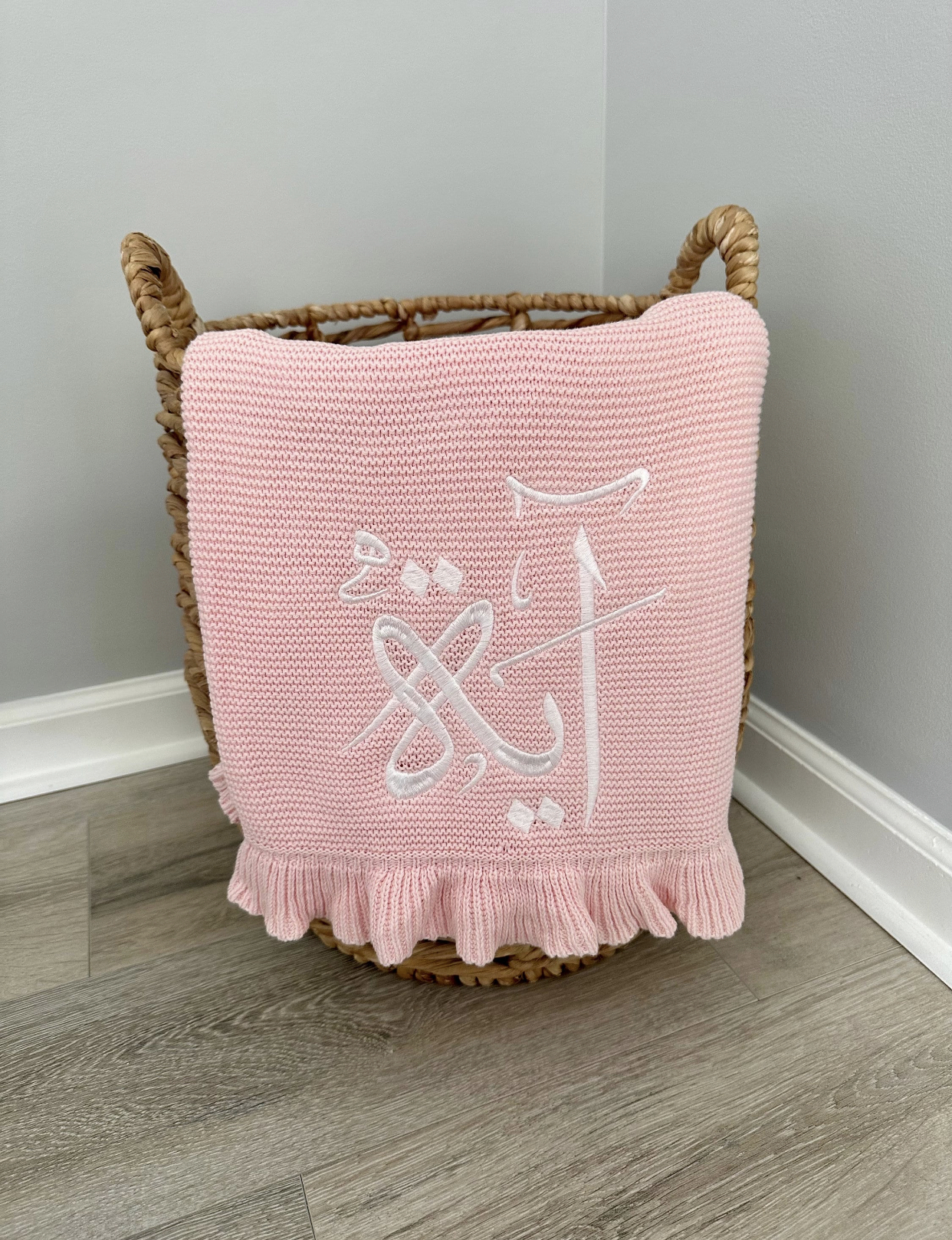 Personalized Knited Baby Blank – обзор и цена Baby Nursery Embroidery