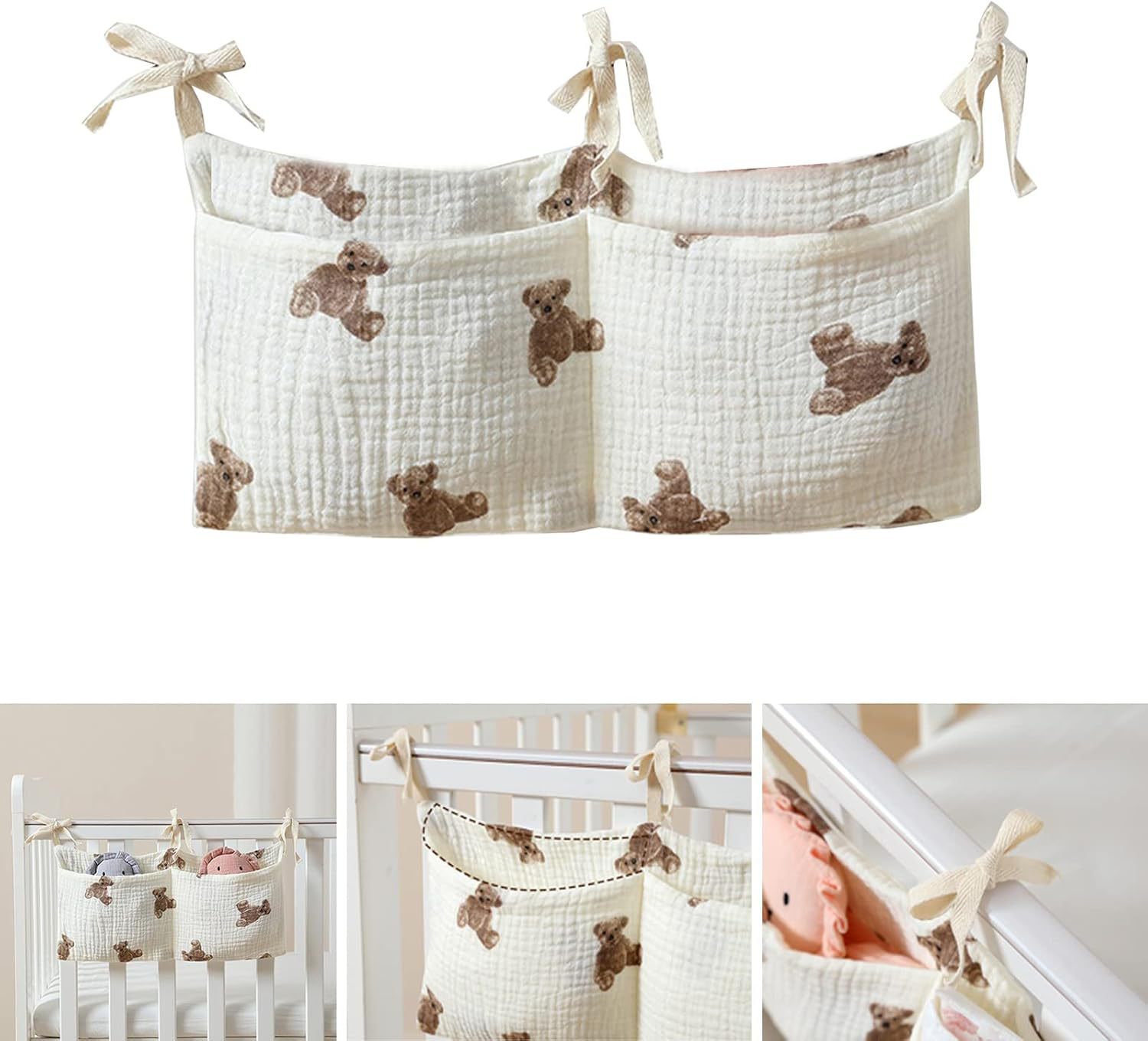 Baby Crib Organizer Cot Caddy  – обзор и цена Baby Nursery Bags